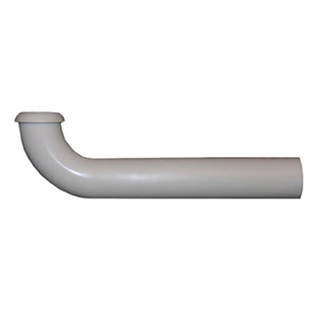 Larsen Supply Co PVC P-Trap Drain Ell- White - 1.25 x 7 in. 661456